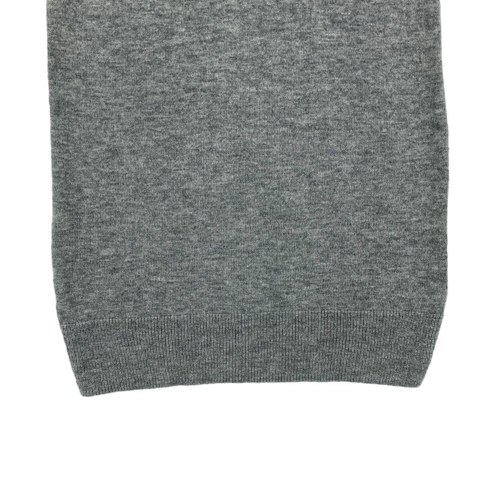 Gap Sweater Womens XS Cream Gray Nylon Long Raglan Sleeve Round Neck Pullover - Picture 4 of 12
